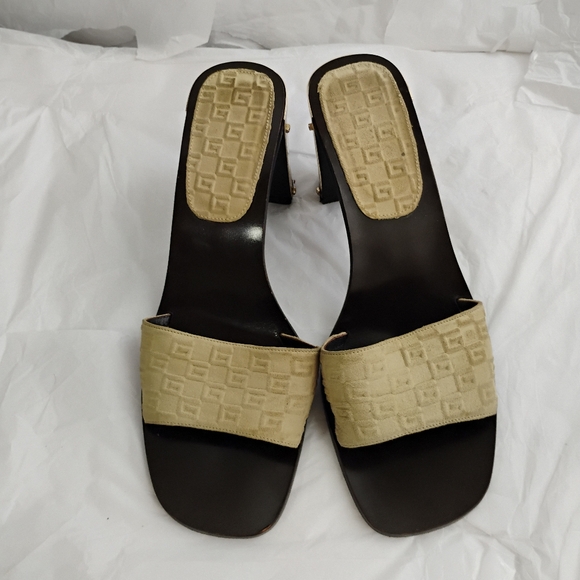 mules sandals monogram luxury shoes 8B